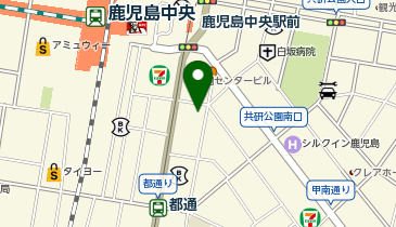 TKPガーデンシティ鹿児島中央の地図画像