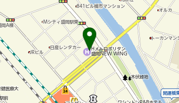 TKPメトロポリタン盛岡カンファレンスセンター NEW WINGの地図画像