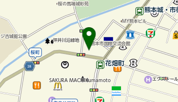 TKP熊本カンファレンスセンターの地図画像