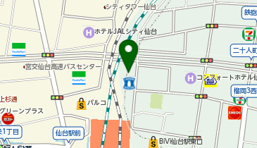 Tkpガーデンシティ仙台駅北 仙台市宮城野区 レンタルスペース 9 0864 の地図 アクセス 地点情報 Navitime