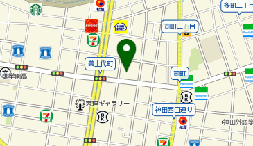 TKP神田ビジネスセンターの地図画像