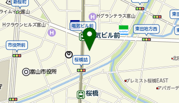 リージャス 富山電気ビルディングビジネスセンターの地図画像