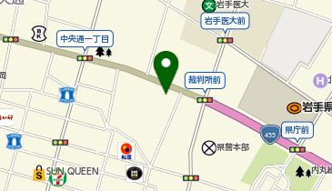 リージャス盛岡中央通ビジネスセンターの地図画像