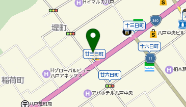 リージャス八戸ビジネスセンターの地図画像