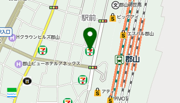 リージャス郡山駅前ビジネスセンターの地図画像