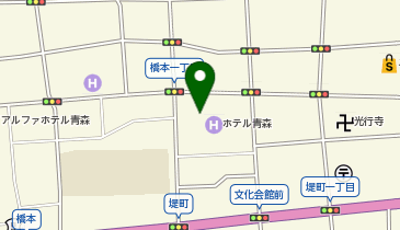 TKPホテル青森の地図画像