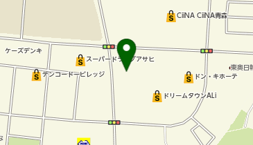 CIRQ(シルク)青森の地図画像