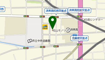 CIRQ(シルク)松山の地図画像