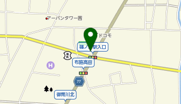 個別教室のトライ 篠ノ井校の地図画像