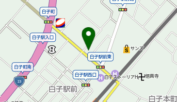 個別教室のトライ 白子駅前校の地図画像