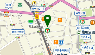 個別教室のトライ 千葉市中央区の個別指導塾の地図画像