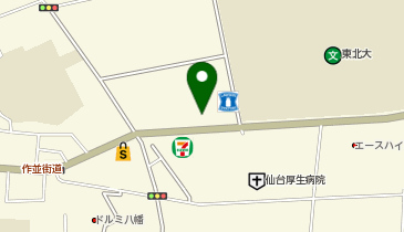 個別教室のトライ 仙台市青葉区の個別指導塾の地図画像