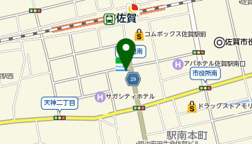 個別教室のトライ 佐賀駅前校の地図画像