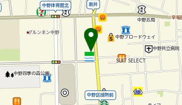 個別教室のトライ 中野駅前校の地図画像