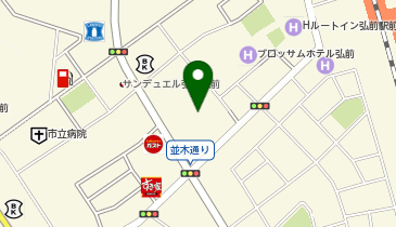 個別教室のトライ 弘前ヒロロ校の地図画像