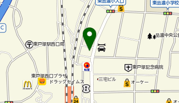 個別教室のトライ 東戸塚駅前校の地図画像