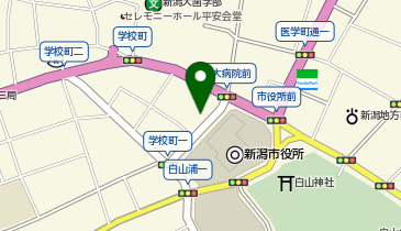 個別教室のトライ 新潟市役所前校の地図画像