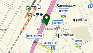 個別教室のトライ 大牟田駅前校の地図画像