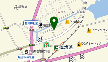 個別教室のトライ 本塩釜駅前校の地図画像