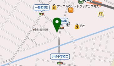 個別教室のトライ 小杉校の地図画像