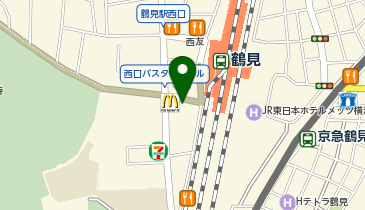 個別教室のトライ 鶴見駅前校の地図画像