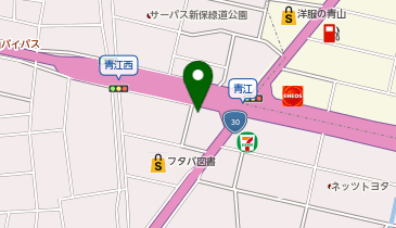 個別教室のトライ 岡山市南区の個別指導塾の地図画像