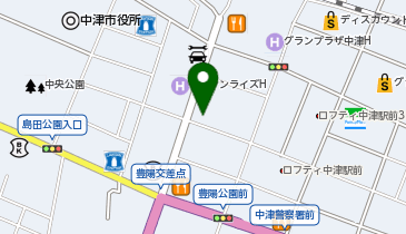 個別教室のトライ 中津駅前校の地図画像