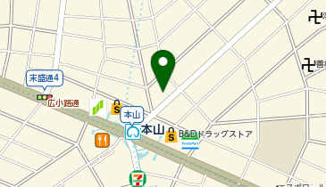 個別教室のトライ 本山駅前校の地図画像