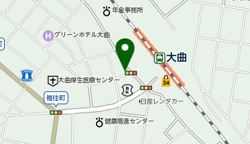 個別教室のトライ 大仙市の個別指導塾の地図画像