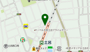 個別教室のトライ 土呂校の地図画像