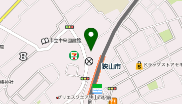 個別教室のトライ 狭山市の個別指導塾の地図画像