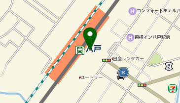 個別教室のトライ 八戸駅ビル校の地図画像