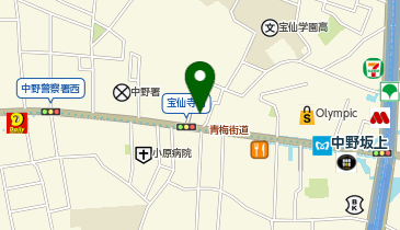 個別教室のトライ 中野坂上校の地図画像