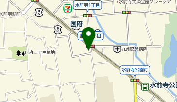 個別教室のトライ 水前寺校の地図画像