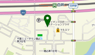 個別指導塾トライプラス 白井校の地図画像