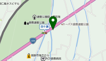 個別指導塾トライプラス 倉敷四十瀬校の地図画像