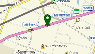 個別指導塾トライプラス 弥富校の地図画像