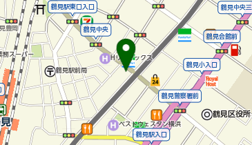 個別指導塾トライプラス 鶴見中央校の地図画像