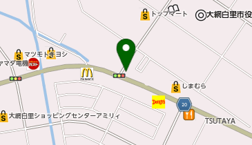 個別指導塾トライプラス 大網校の地図画像