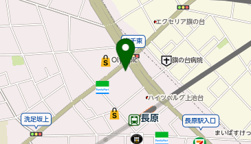 個別指導塾トライプラス 長原校の地図画像