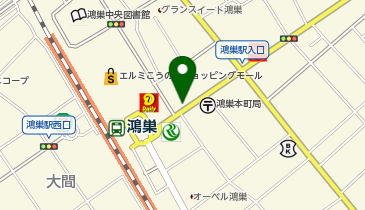 個別指導塾トライプラス 鴻巣駅前校の地図画像