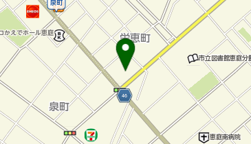 個別指導塾トライプラス 恵庭校の地図画像