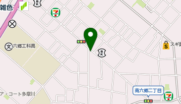 個別指導塾トライプラス 雑色校の地図画像