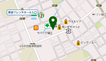 個別指導塾トライプラス 瑞江駅前校の地図画像