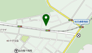 個別指導塾トライプラス 仙台榴ケ岡校の地図画像