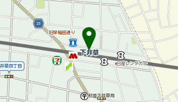 個別指導塾トライプラス 下井草駅前校の地図画像