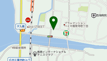 個別指導塾トライプラス 早岐校の地図画像