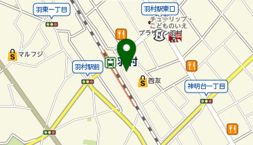 個別指導塾トライプラス 羽村駅前校の地図画像