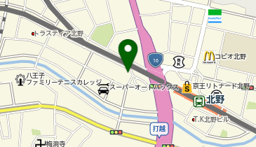 個別指導塾トライプラス 北野駅前校の地図画像