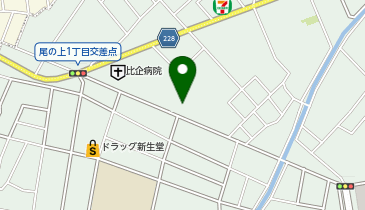 個別指導塾トライプラス 尾ノ上校の地図画像